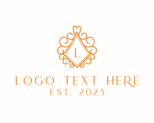 Orange - Decorative Interior Design Decor logo design