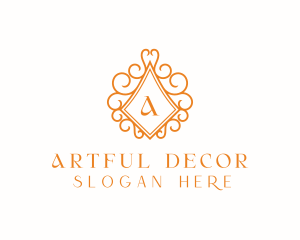 Decorative Interior Design Decor logo design