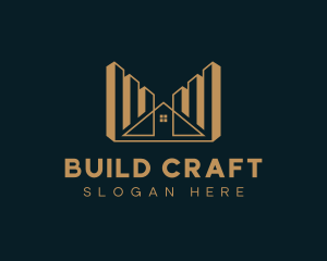 Building Property Skyscraper logo design