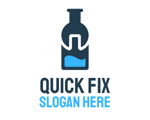 Water Bottle Fix logo design