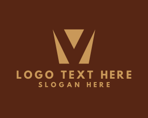 Lawyer - Generic Company Letter V logo design