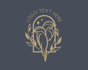 Exclusive - Luxury Gold Birds logo design