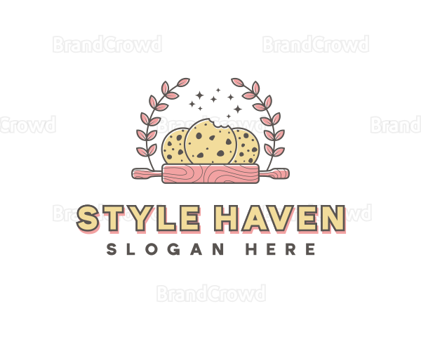 Rolling Pin Cookie Baker Logo