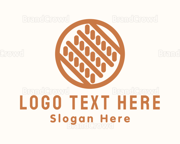 Textile Thread Handicraft Logo