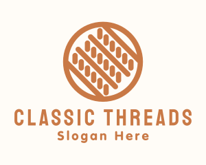 Textile Thread Handicraft logo design