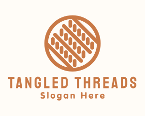 Textile Thread Handicraft logo design