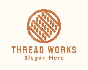 Textile Thread Handicraft logo design