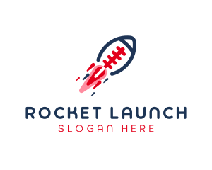 Rocket - Football Sports Rocket logo design