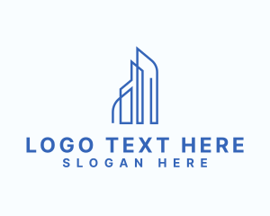 Commercial - Real Estate City Building logo design