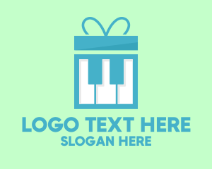 Piano Gift Music Store Logo