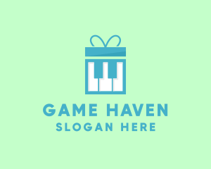 Piano Gift Box Logo