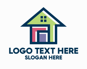 Unit - Simple Small Housing logo design
