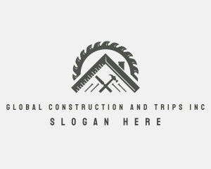 Repairman - Tool House Carpentry logo design