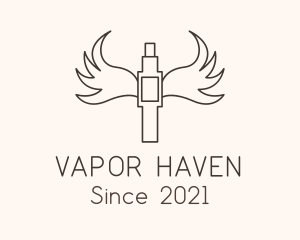 Vape - Vape Pod Wings logo design