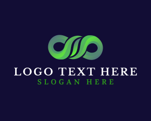 Loop - Infinity Loop Media logo design