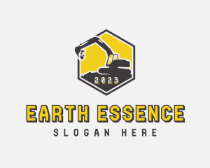 Dirt - Heavy Equipment Excavator logo design