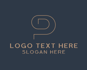 File - Swirl Paper Clip Letter G logo design
