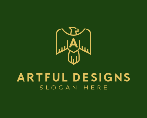 Eagle Wings Agency logo design