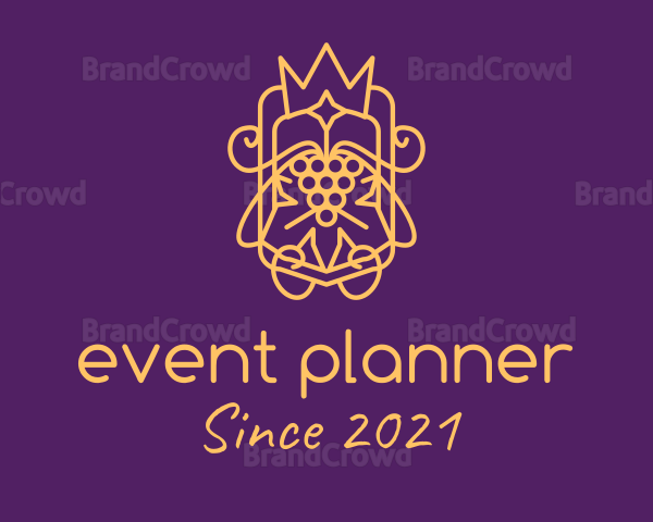 Royal Orchard Crown Crest Logo