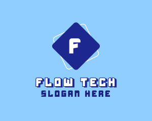 Futuristic Gamer Tech logo design