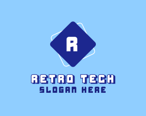 Futuristic Gamer Tech logo design