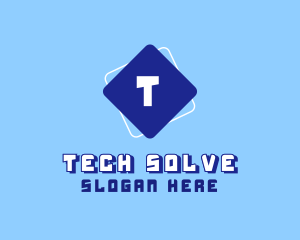 Futuristic Gamer Tech logo design