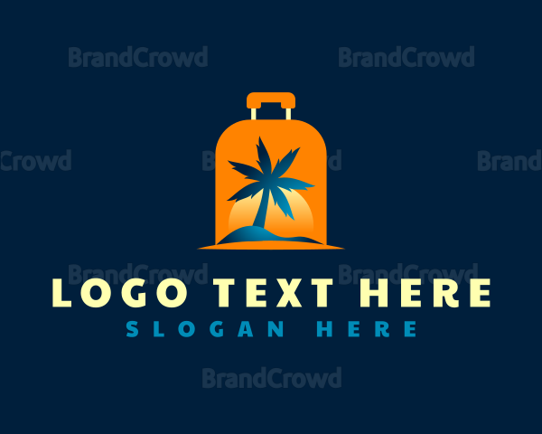 Travel Island Luggage Logo