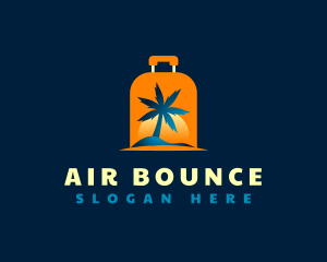 Travel Island Luggage logo design