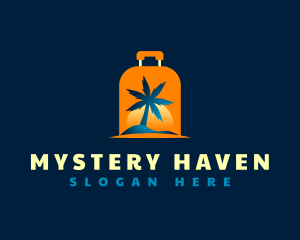 Travel Island Luggage logo design