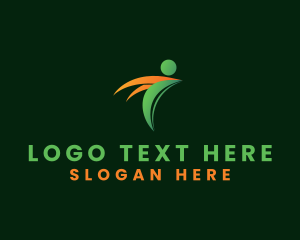 Social - People Human Resources logo design
