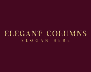 Luxury Elegant Boutique logo design