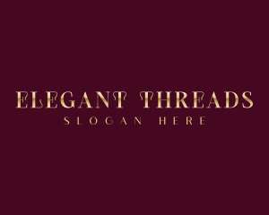 Luxury Elegant Boutique logo design