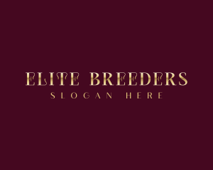 Luxury Elegant Boutique logo design