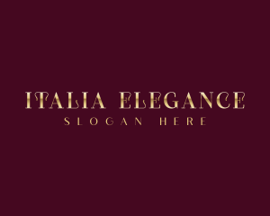 Luxury Elegant Boutique logo design