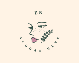 Feminine - Eco Beauty Woman logo design