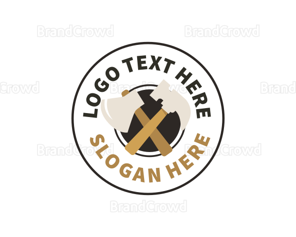 Axe Hammer Repair Logo