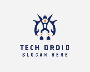 Droid - Droid Toy Robot logo design