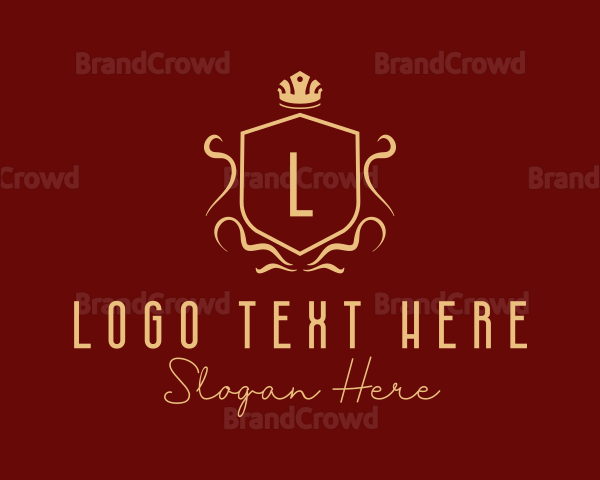 Expensive Boutique Shield Logo