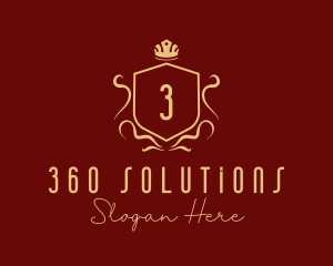 Expensive Boutique Shield logo design