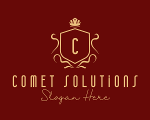 Expensive Boutique Shield logo design