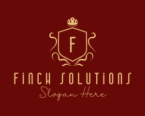 Expensive Boutique Shield logo design