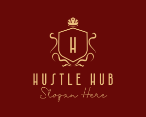 Expensive Boutique Shield logo design