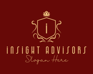 Expensive Boutique Shield logo design