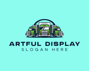 Fleet Truck Logistics  logo design