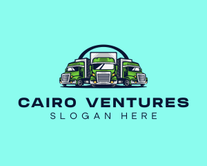 Fleet Truck Logistics  logo design