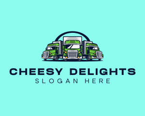 Fleet Truck Logistics  logo design