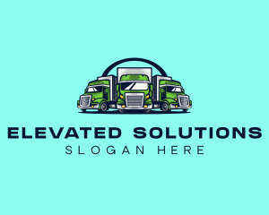 Fleet Truck Logistics  logo design