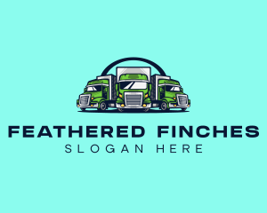 Fleet Truck Logistics  logo design