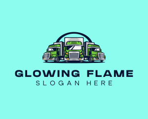 Fleet Truck Logistics  logo design