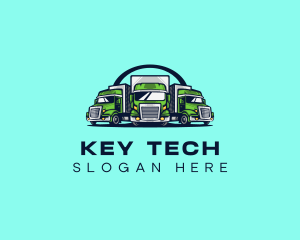 Fleet Truck Logistics  logo design